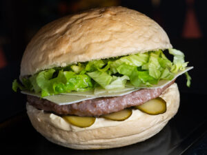 Grana Padano burger